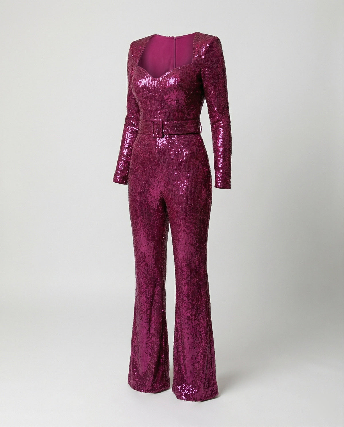 Elegant paljettjumpsuit dam, flera färger